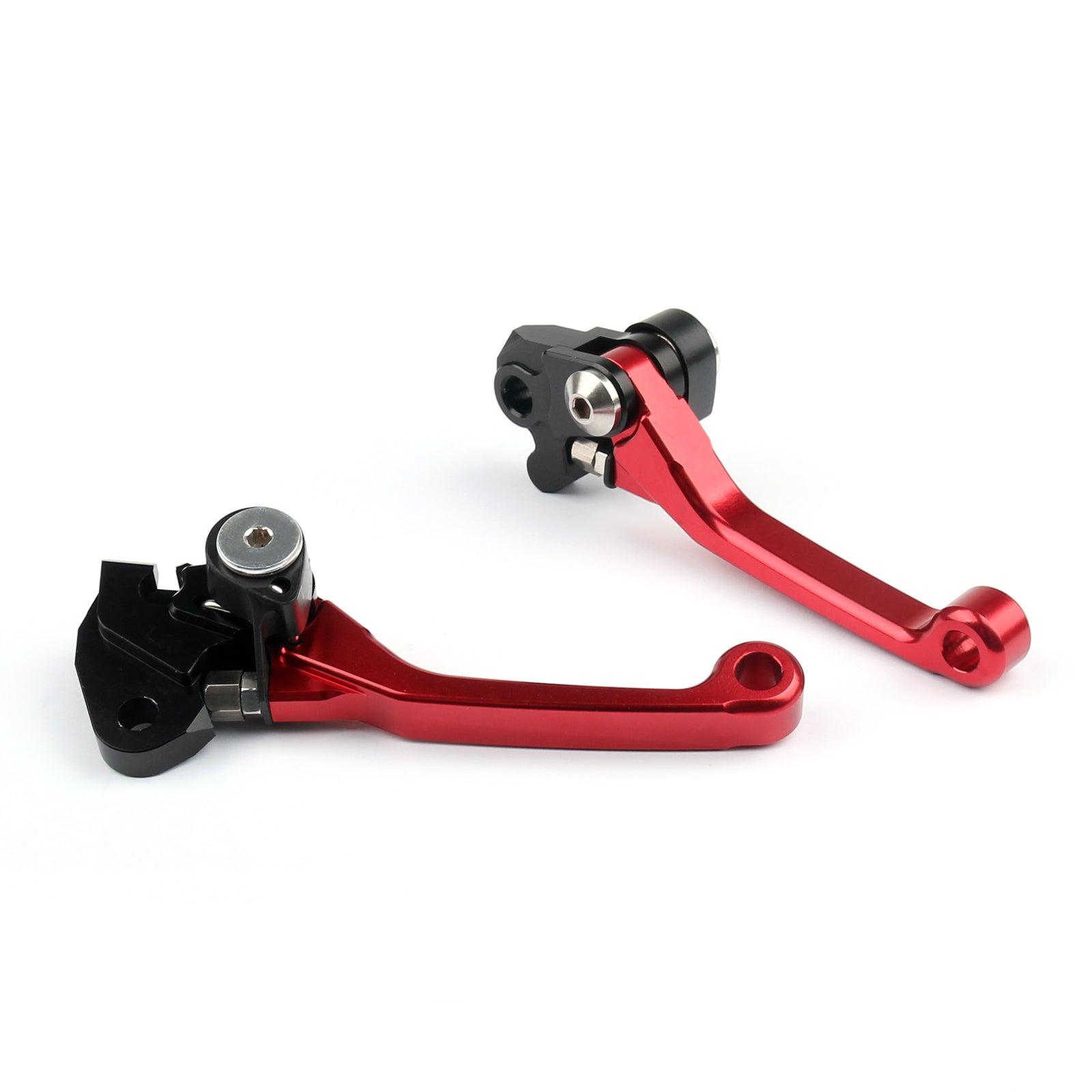 Suzuki RMZ250 RMZ250 27-14 RMZ450 05-14 Pair Pivot Brake Clutch Levers Red