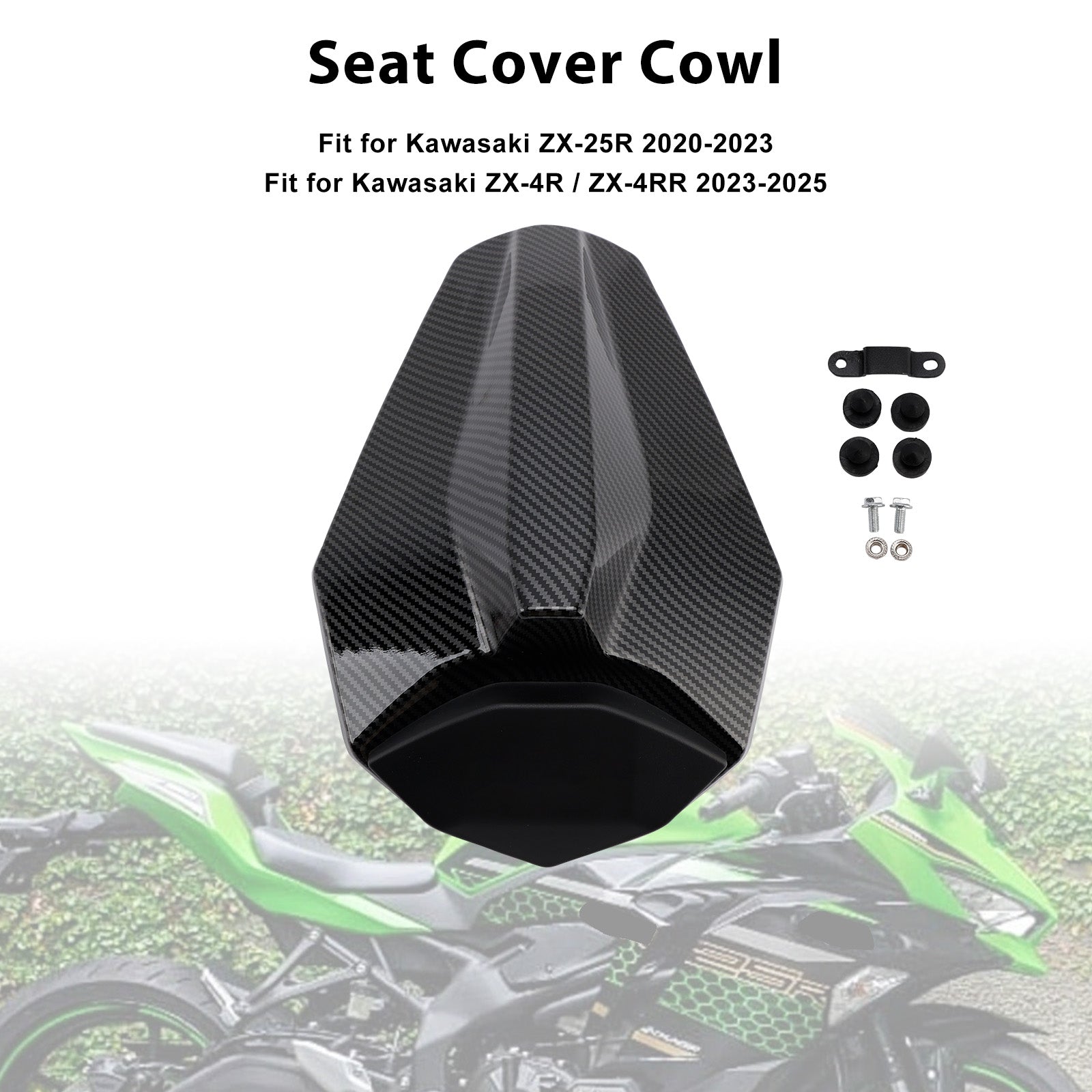 Kawasaki ZX25R ZX4R ZX4RR 20-25 Racing Tail Rear Seat Fairing Cowl