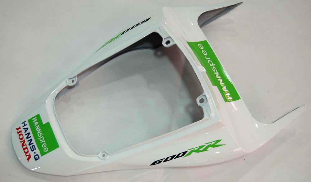 Amotopart 2009–2012 Honda CBR600RR Grün-Weiß Style1 Verkleidungsset