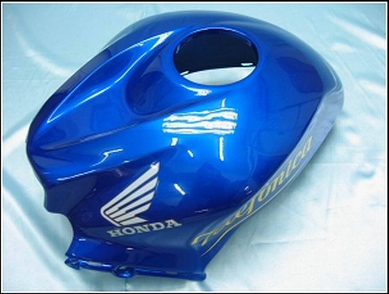 Amotopart 2007-2008 Honda CBR600RR Kit de carénage bleu et vert