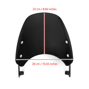 ABS Motorcycle Windshield WindScreen for Triumph Speed Twin 1200 2019-2021