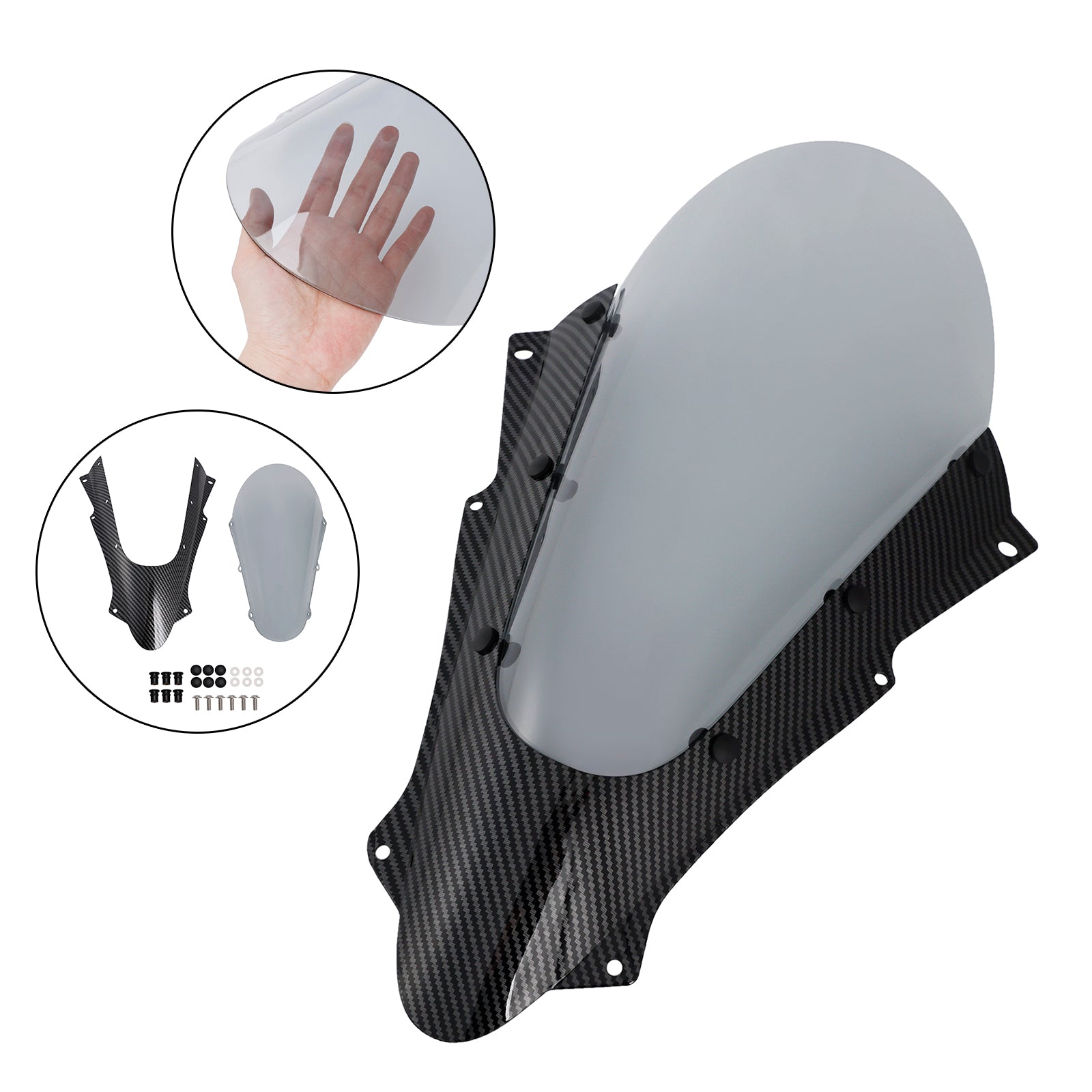 2023 Kawasaki ZX-4R ZX-4RR Windshield Windscreen