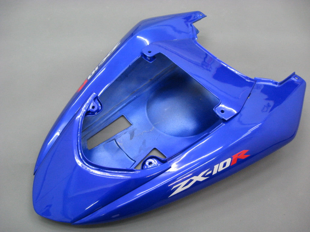 Amotopart 2004–2005 Kawasaki ZX10R Verkleidungsset in Blau und Schwarz