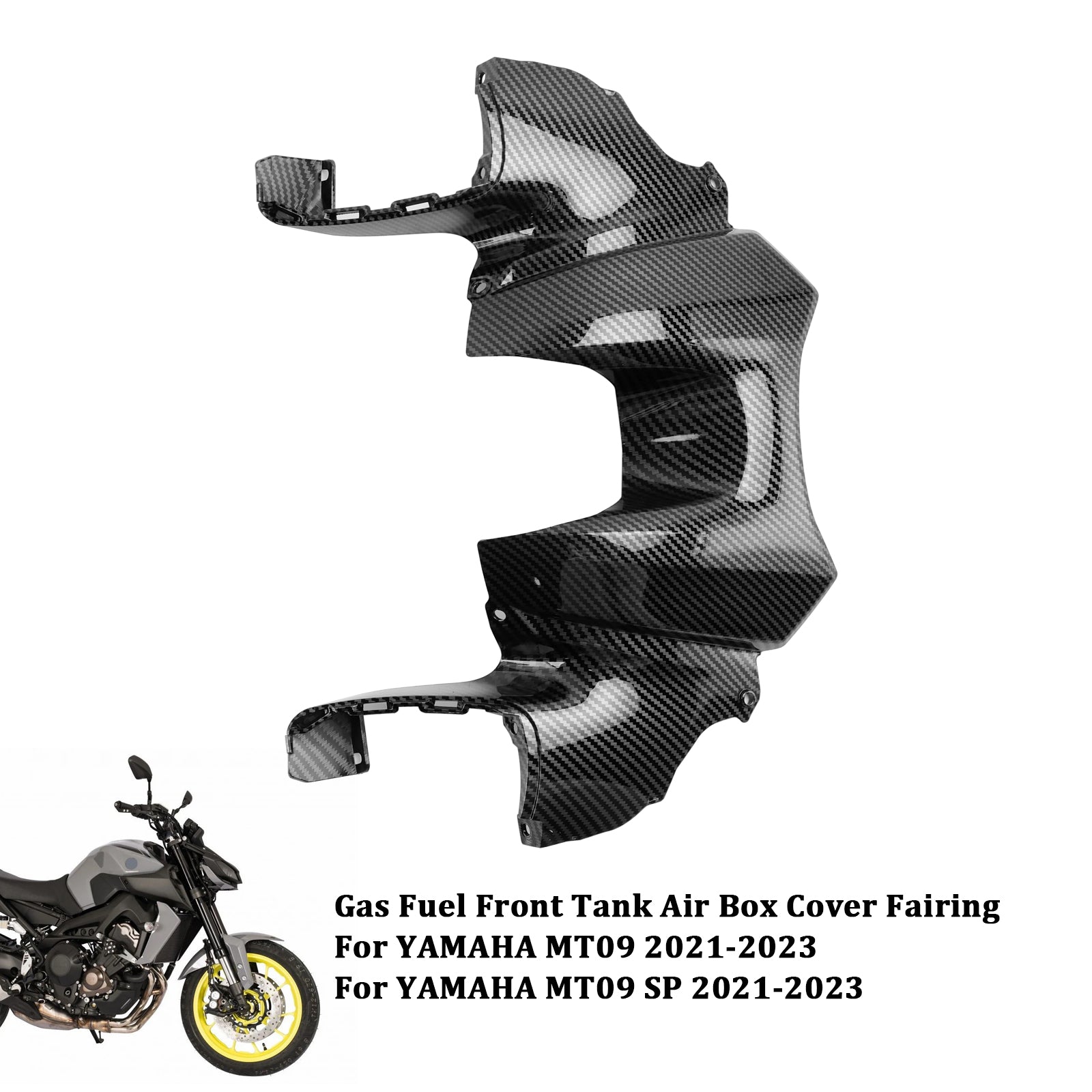 21-23 Yamaha MT09 SP Front Tank Air Box Cover Fairing