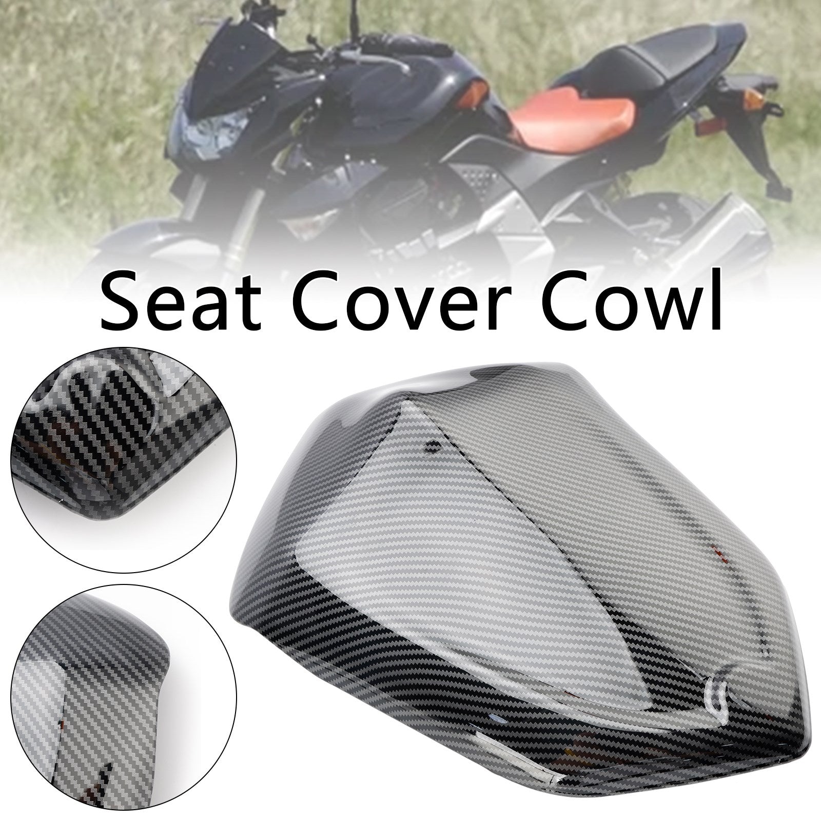 07-09 Kawasaki Z1000 Coda Posteriore Carenatura Copertura Cofano