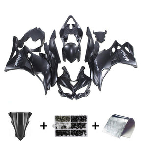 Amotopart 2019-2024 Ninja ZX-25R ZX-4R ZX-4RR Kawasaki Matt Black Fairing Kit