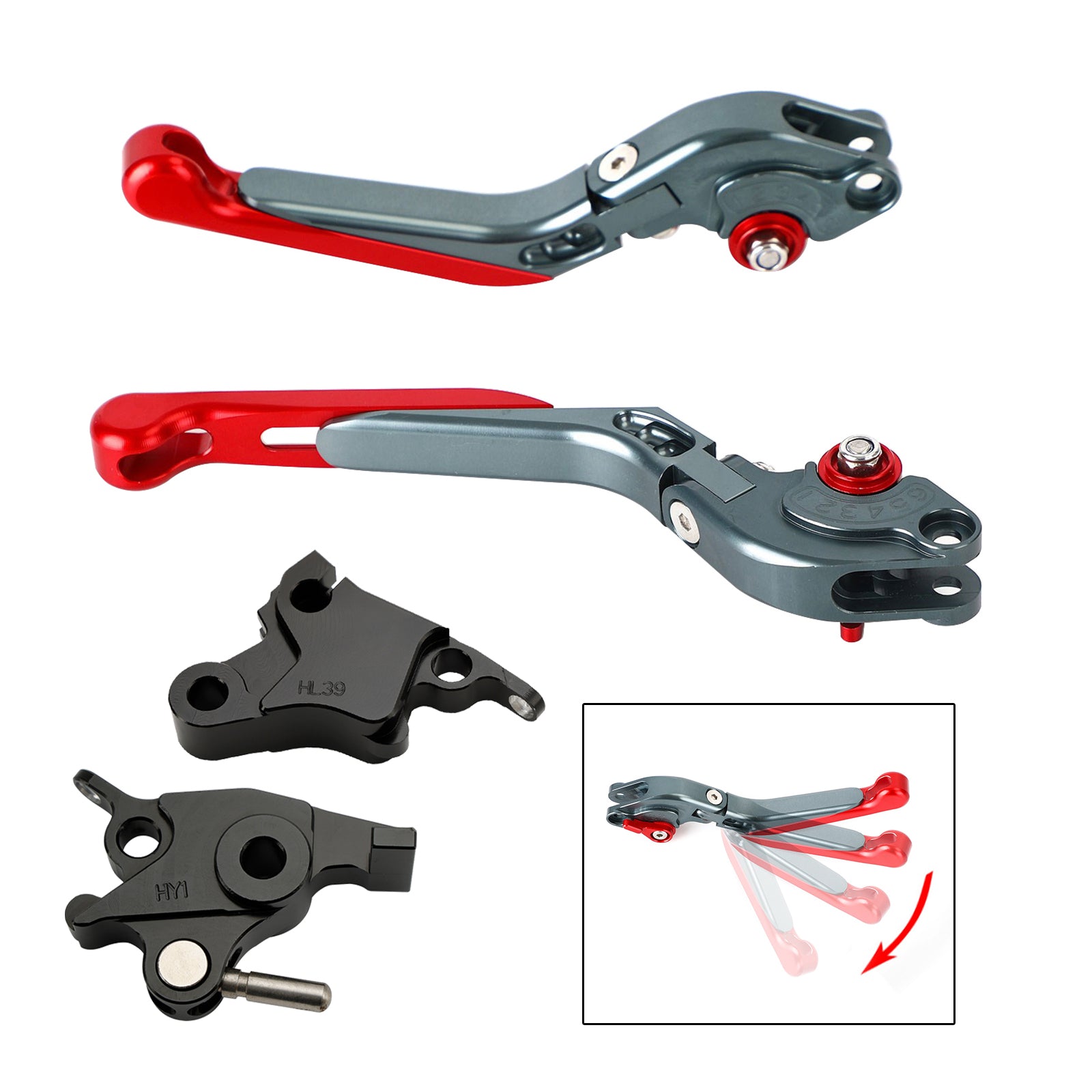 2021-2022 CFMOTO 700CL-X Heritage Adjustable Clutch Brake Lever