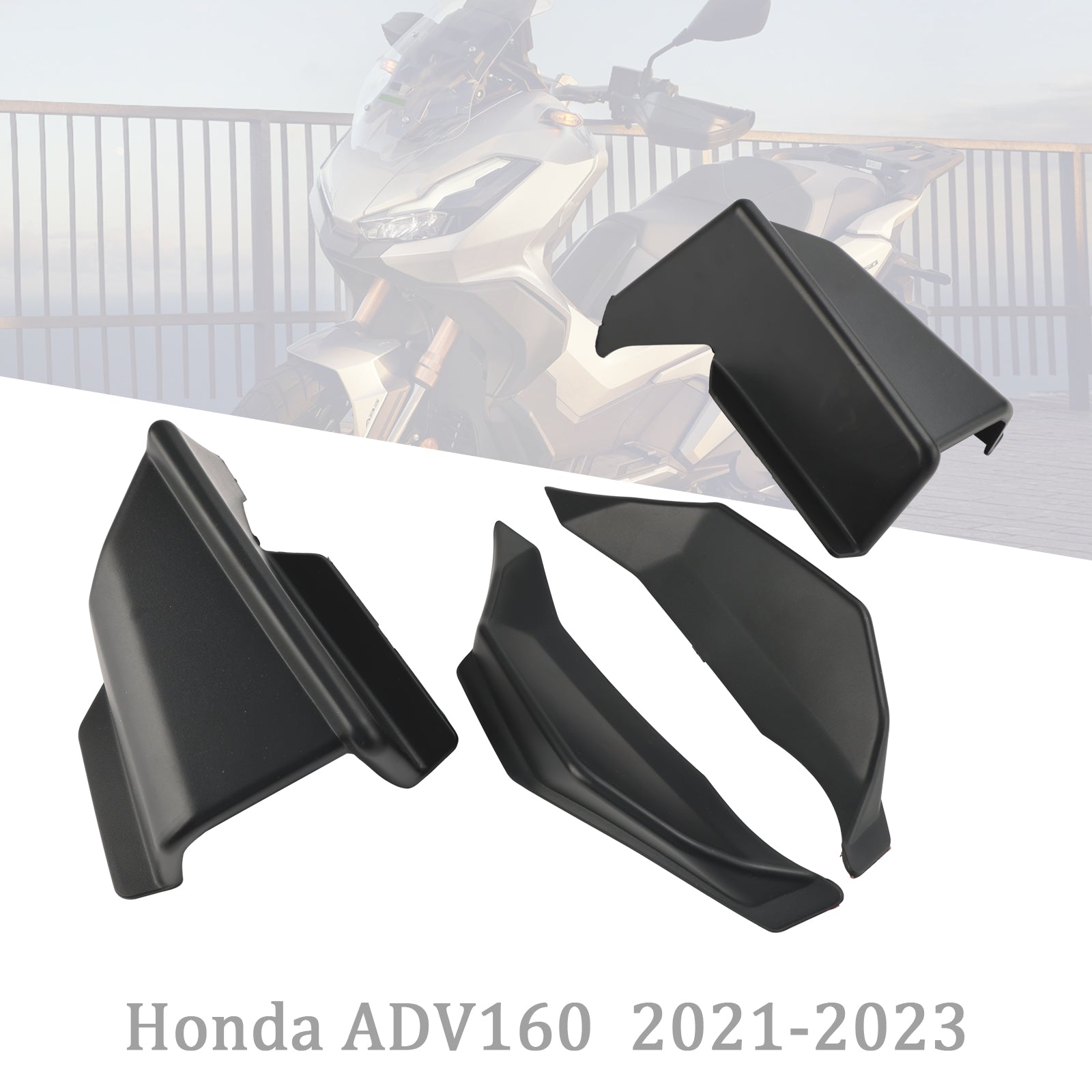 Fairing Side Wing Cover Fin Spoiler Trim For Honda ADV 160 2021-2023