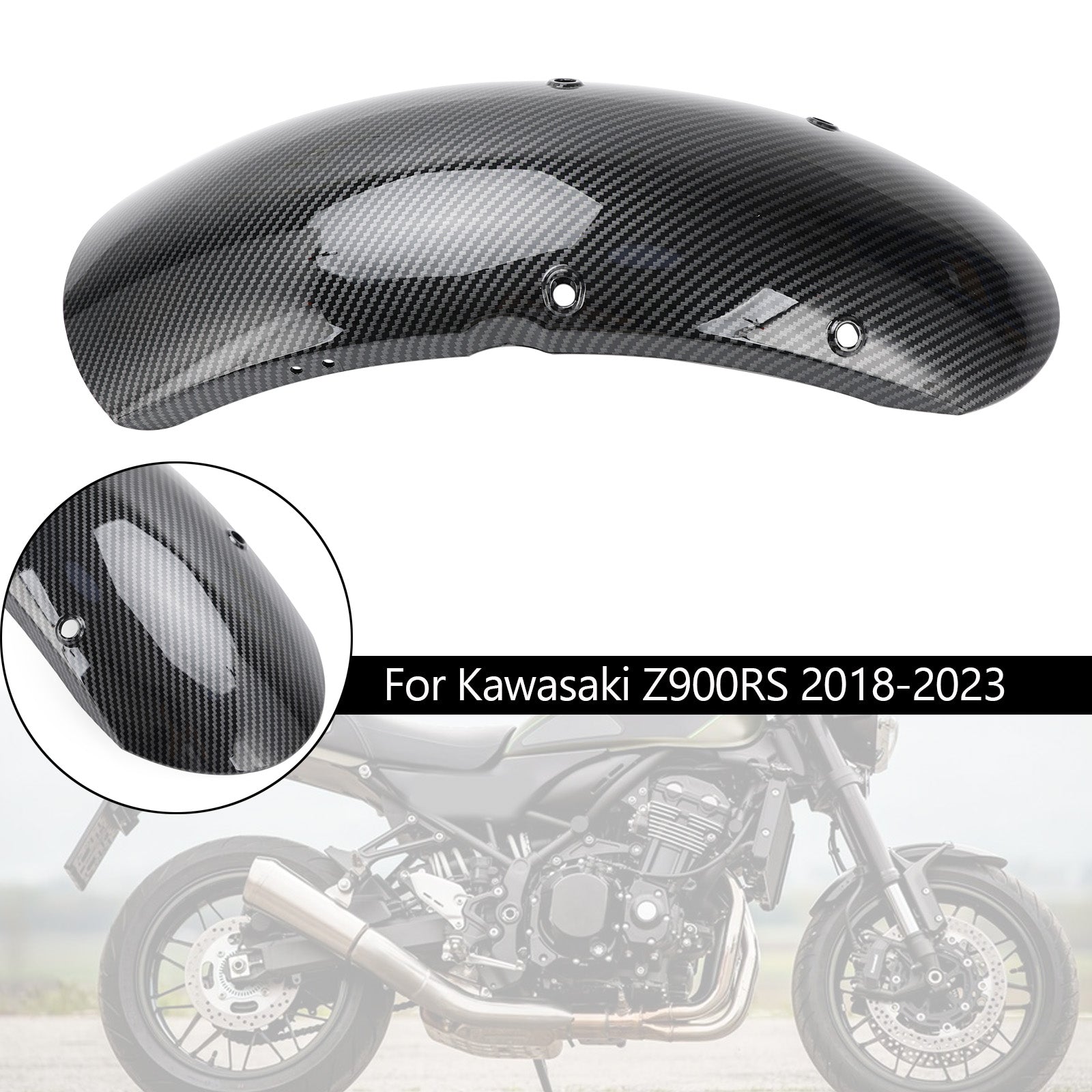 2018–2023 Kawasaki Z900RS Kotflügel vorne Kotflügel Verkleidung