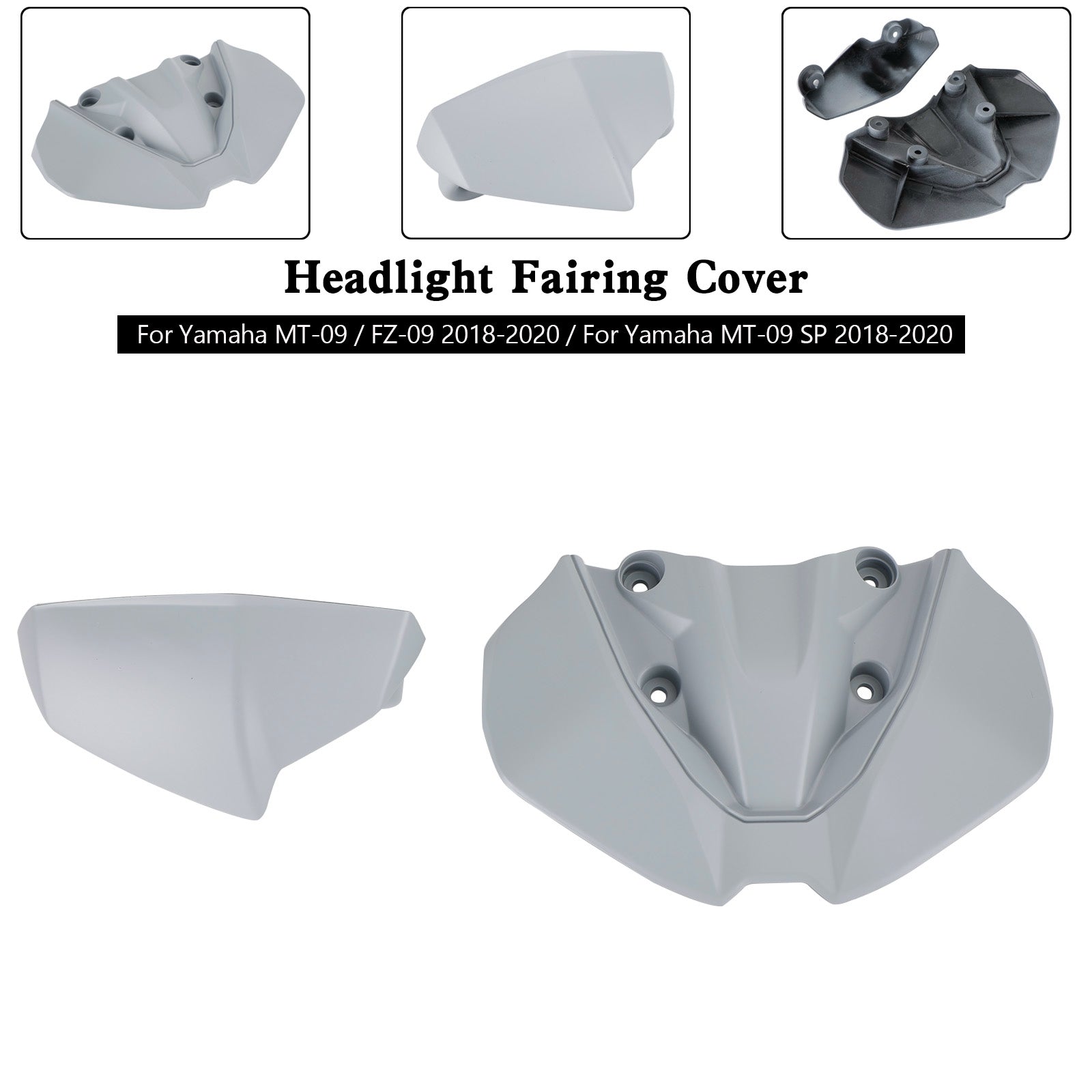 Headlight Fairing Windshield Cover For Yamaha MT-09 FZ09 MT-09 SP 2018-2020