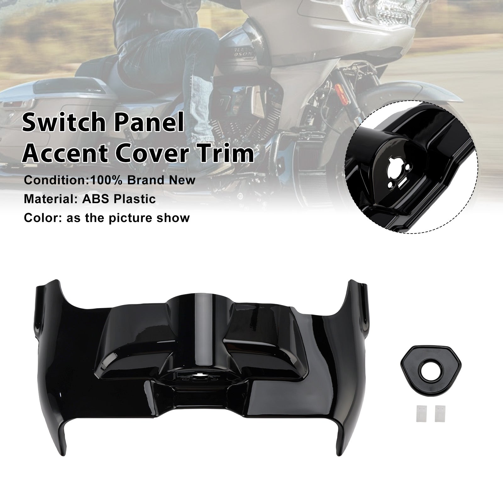 Touring Electra Street Glide 2023-2025 Switch Panel Accent Cover Trim