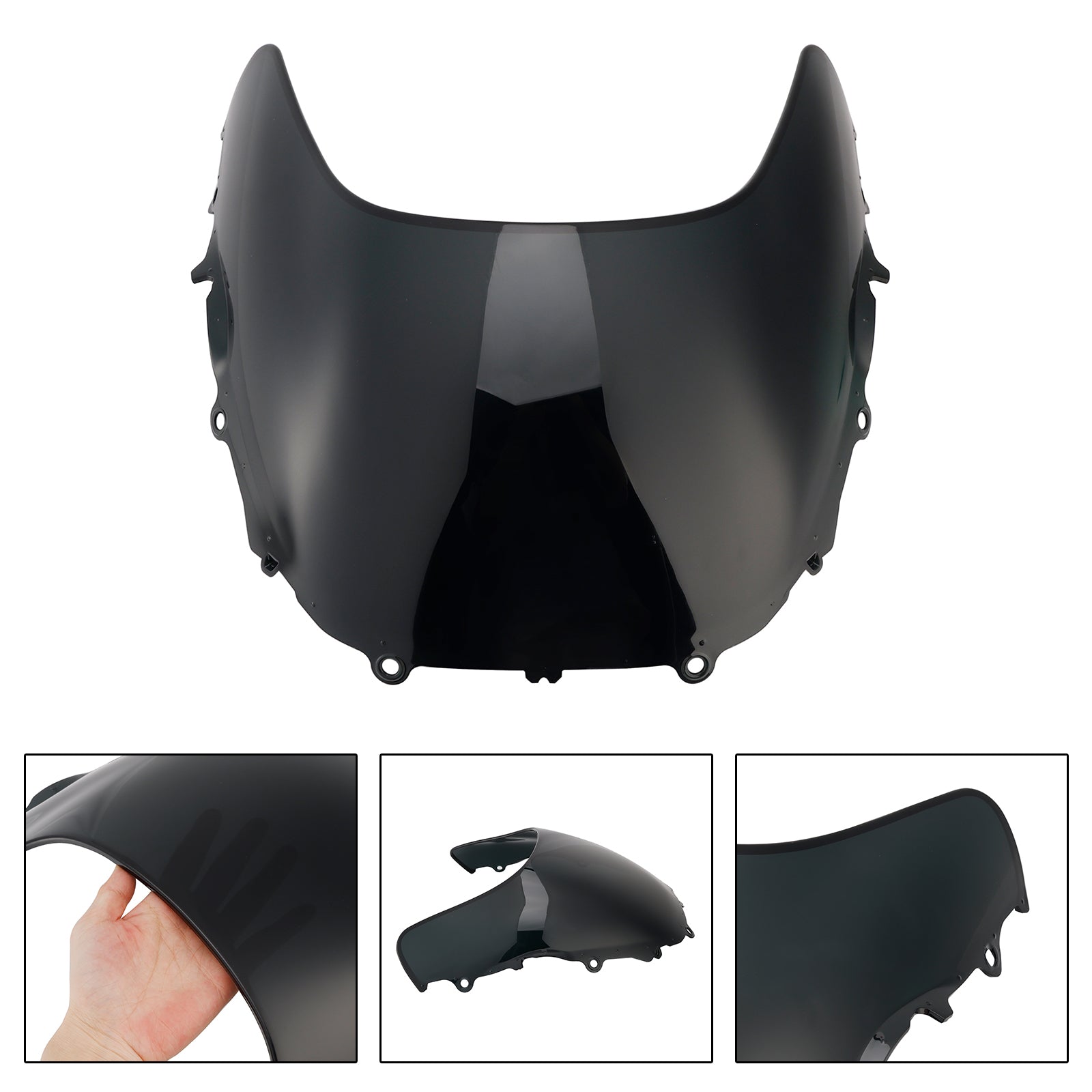 2024-2025 YAMAHA XSR900 GP vindrutan vindruta + fäste