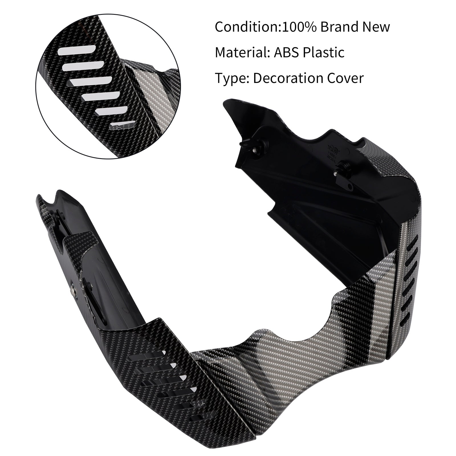 2022-2025 Yamaha XSR900 Belly Pan Lower Engine Spoiler Fairing Cover