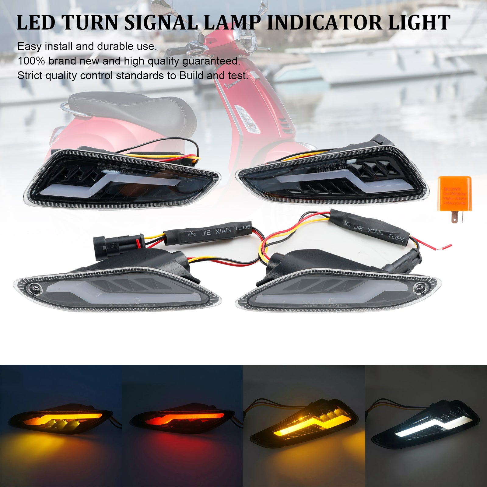 17-23 Sprint Primavera 150 LED Turn Signal Lamp Indicator Light