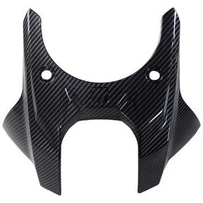 Amotopart Verkleidungssatz für Honda CBR650R 2021–2023, Karbonfaser, Schwarz