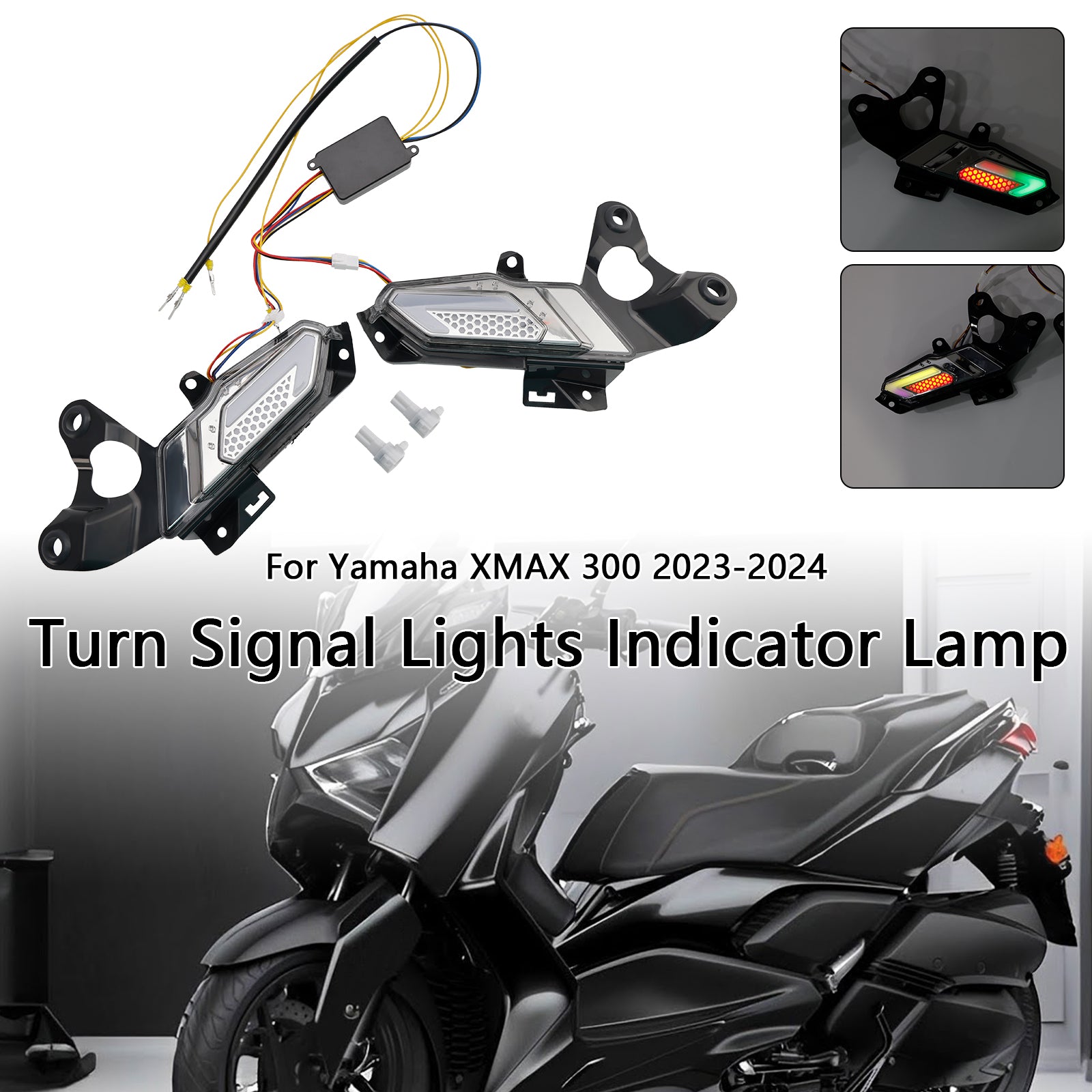 2023-2024 ヤマハ XMAX 300 ターンシグナルライトインジケーターランプ