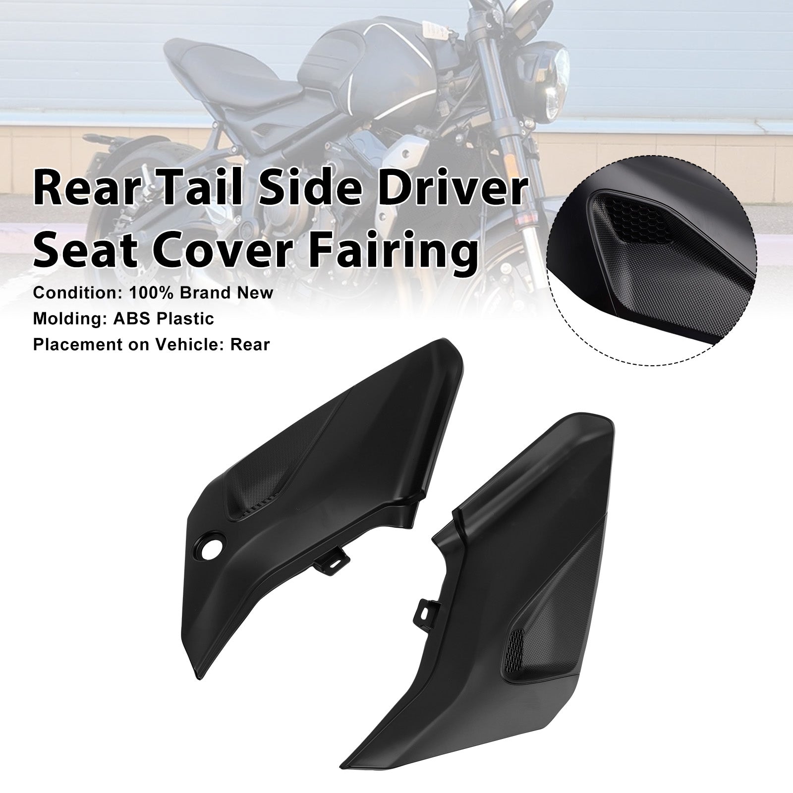 2022-2026 Trident 660 Side Seat Panel Fairing Cowl