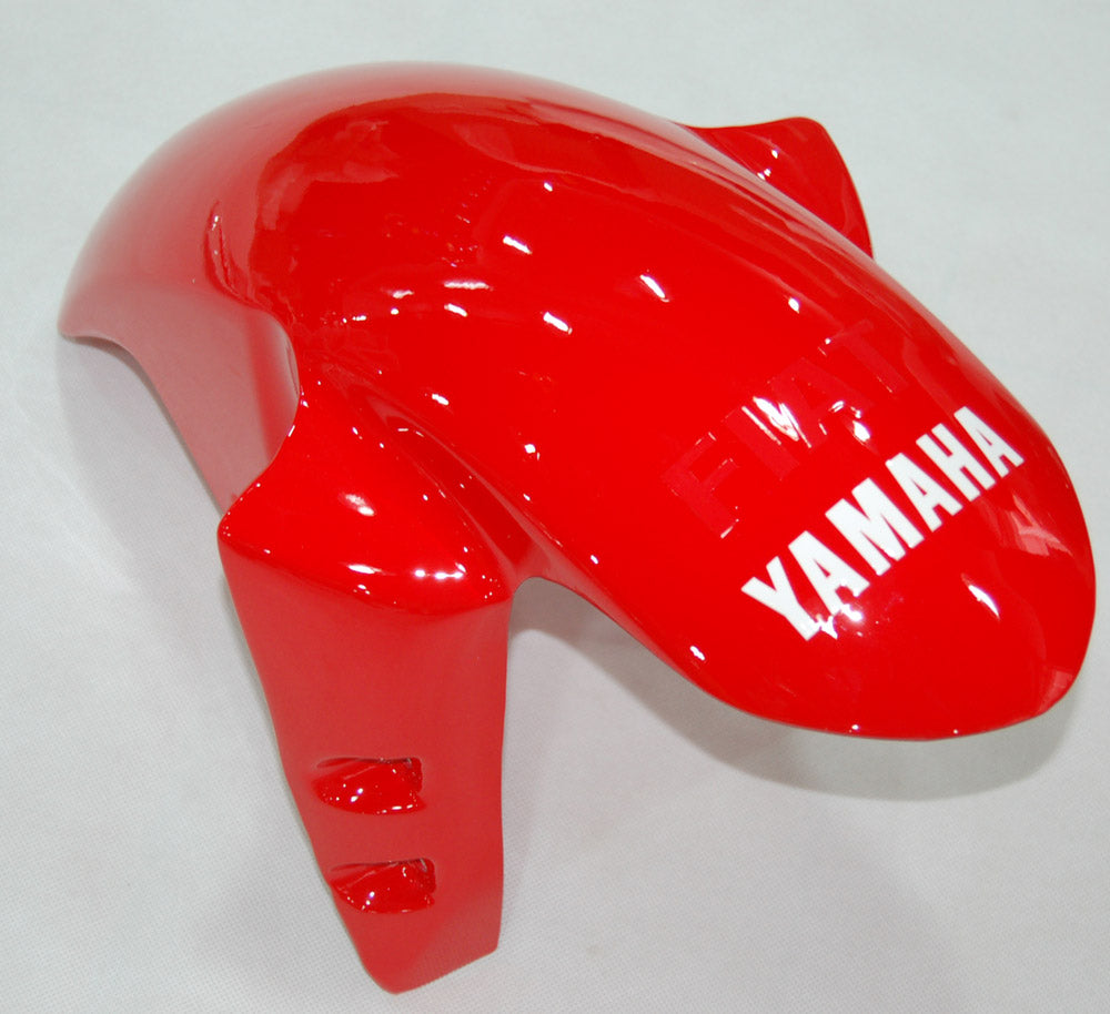 Amotopart 2007-2008 Yamaha YZF 1000 R1 Kit de carénage rouge et blanc Style1