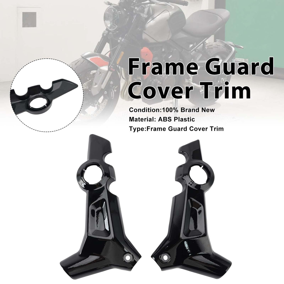 22-25 660 25-27 800 Trident Frame Guard Side Protection Cover Fairing