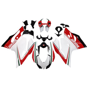 Amotopart 2012-2015 1199/899 Ducati Red&White Faring Kit