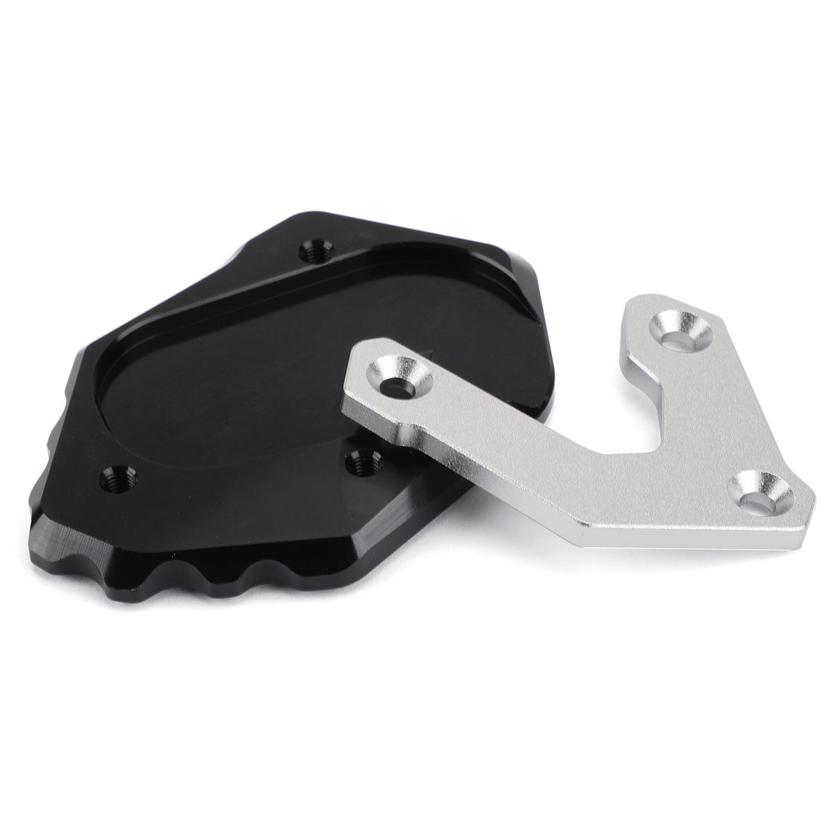 Piastra di ingrandimento del cavalletto di estensione del cavalletto laterale CNC Moto BMW F750GS 2018-2019