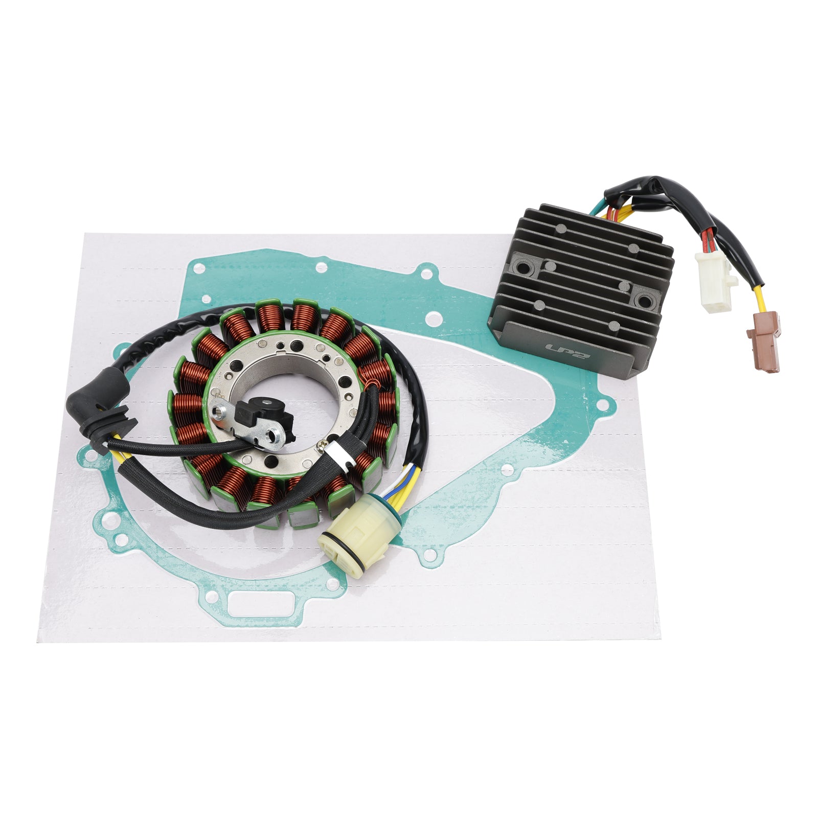 02-05 Aprilia RSV1000 Tuono R Generator Stator Spannungsregler Dichtung