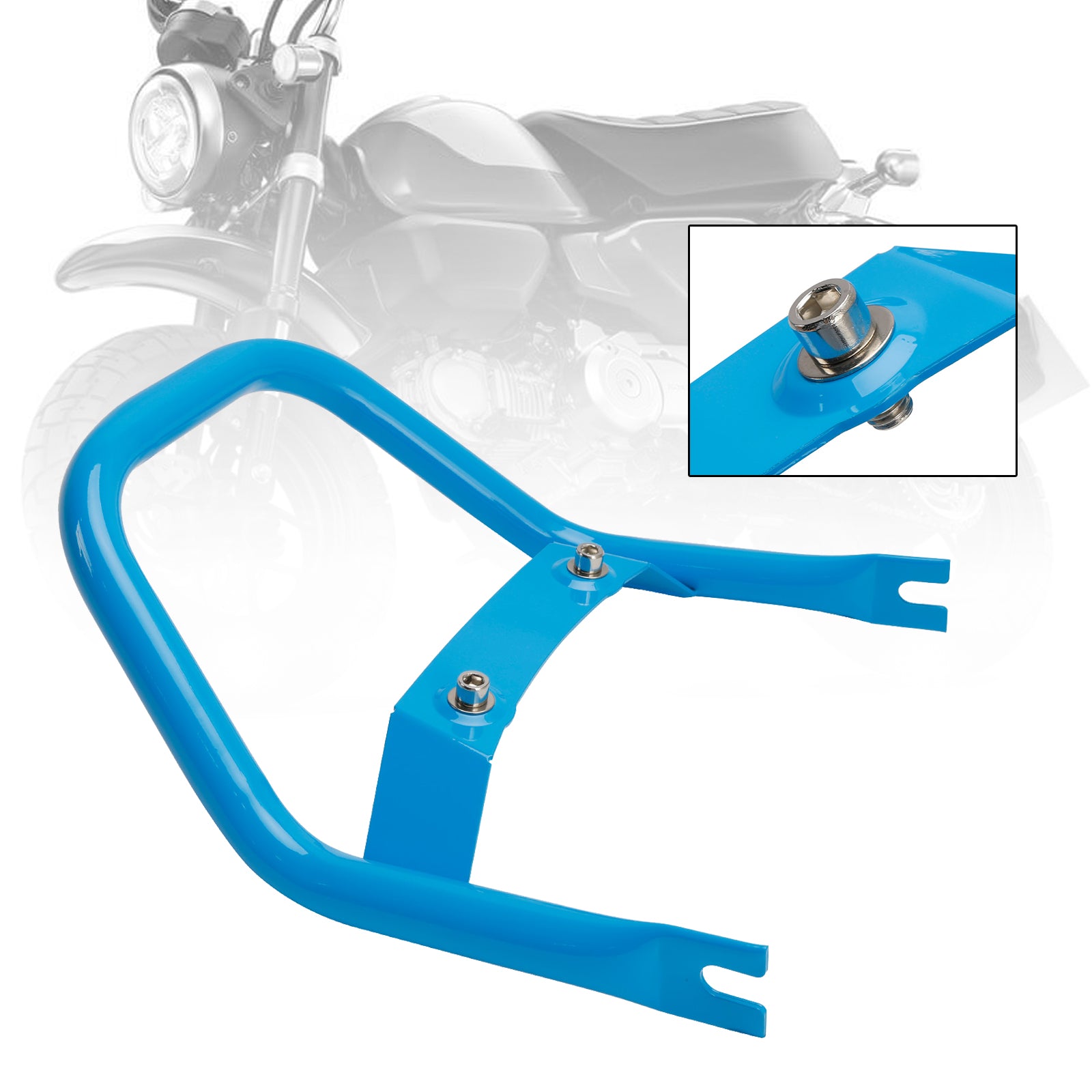 18-24 Honda Monkey 125 Beifahrer-Armlehnen-Handhalter