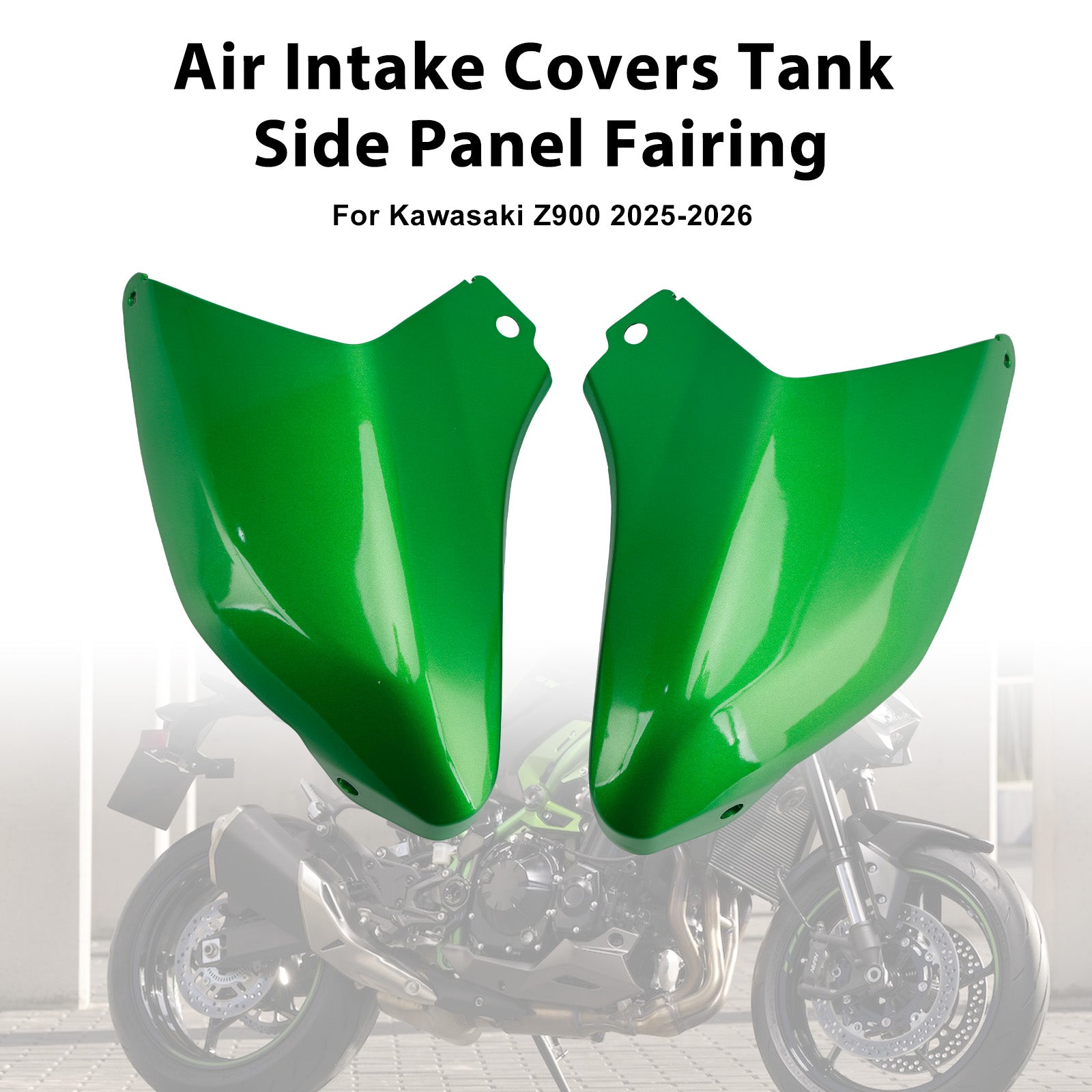 2025-2026 Kawasaki Z900 Air Intake Covers Tank Side Panel Fairing