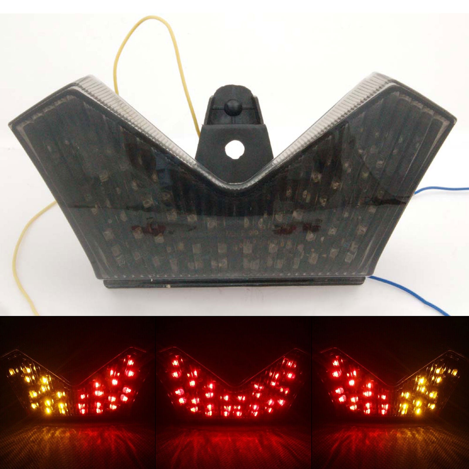 2006-2022 Kawasaki ZX14R ZZR1400 Integrated LED TailLight Turn Signals
