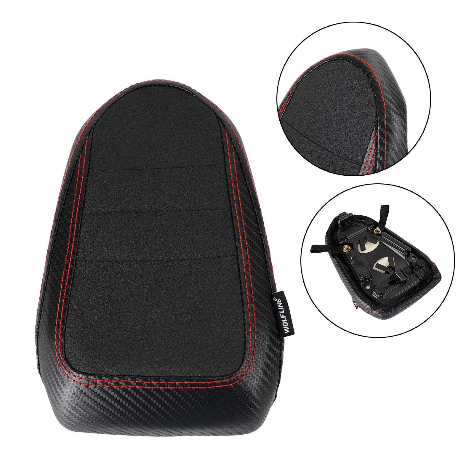 Rear Seat Passenger Cushion Flat Pu Fits For Bmw S1000Rr 2019-2022 2020 2021