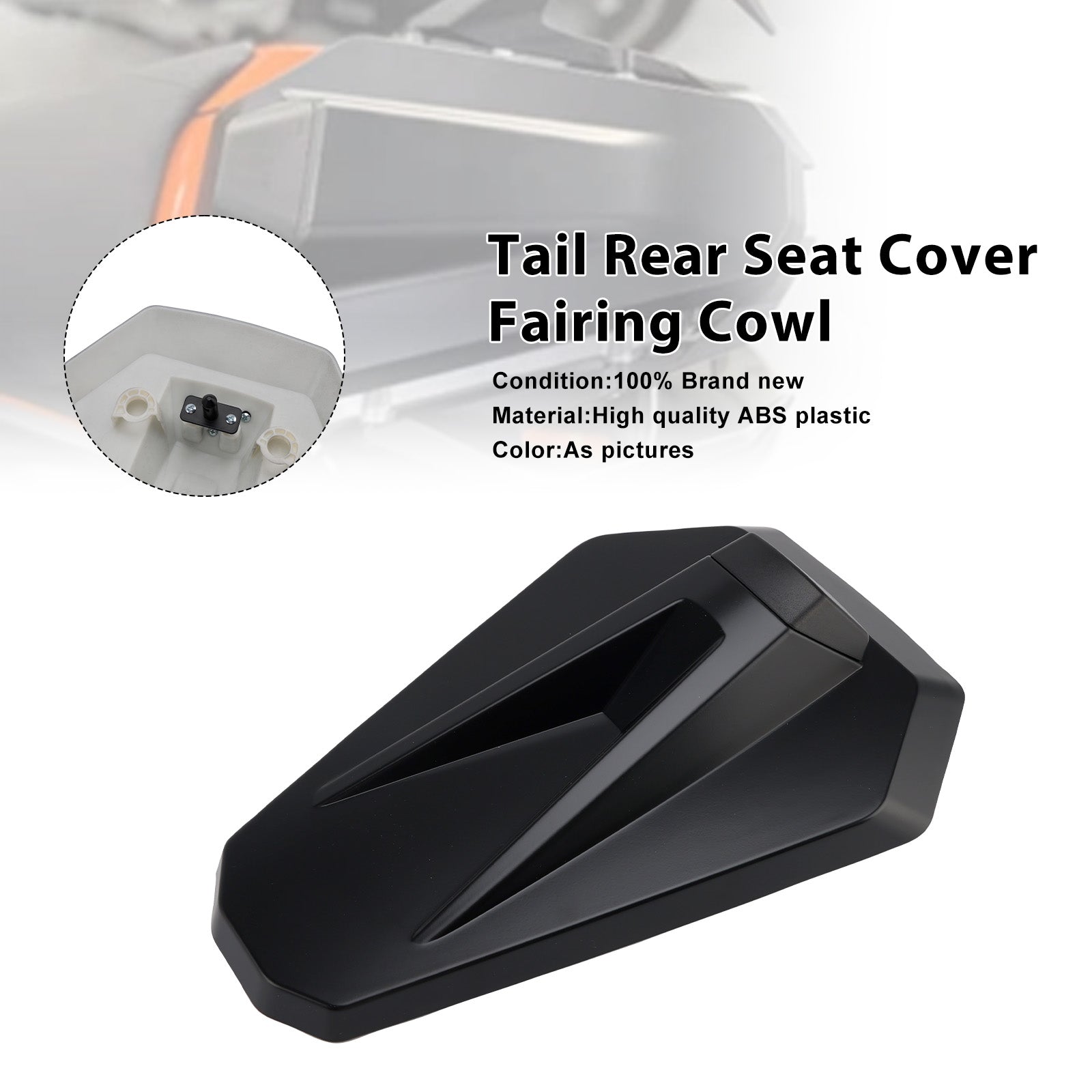 2024-2025 390 DukeTail Rear Seat Cover Fairing Cowl