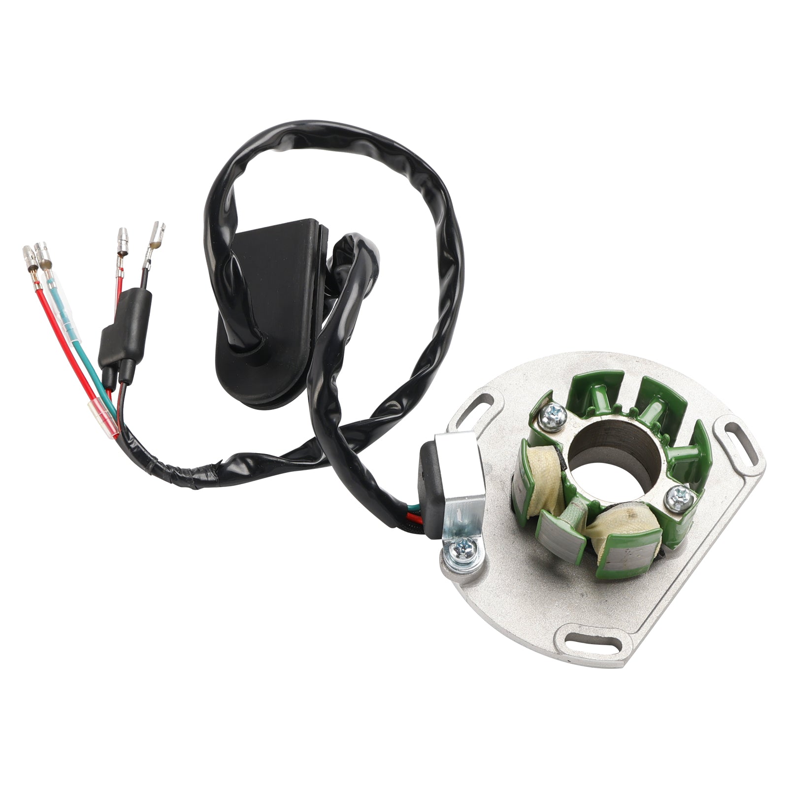 1998-1999 250 300 380 SX EXC MXC (2K-1)  4 Wire Ignition Stator Base Assy