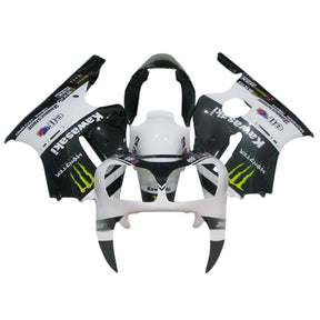 Kit carena Amotopart 2000-2001 Kawasaki ZX12R nero bianco