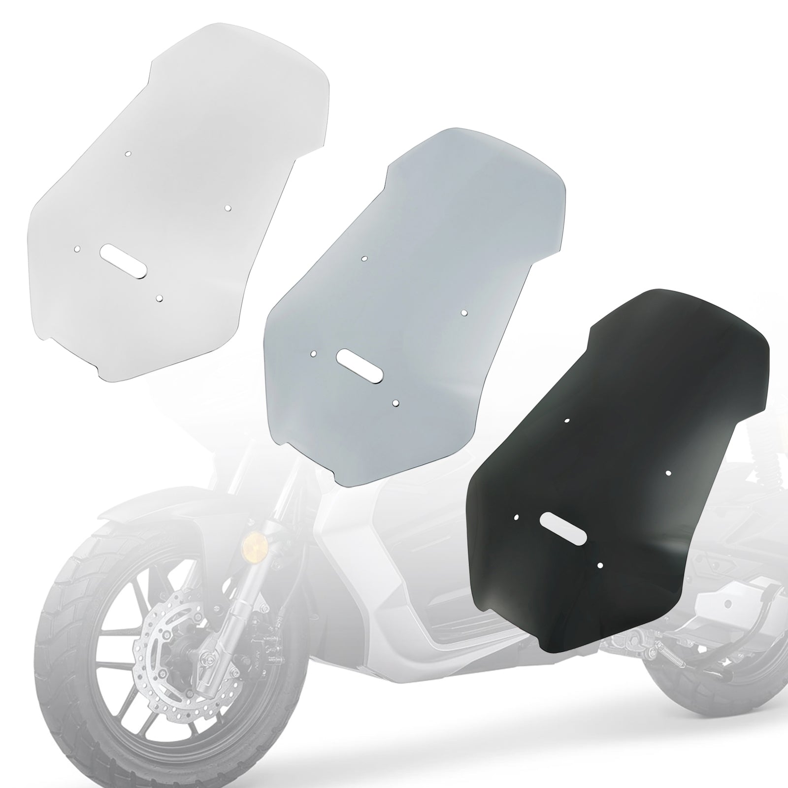 Parabrisas de motocicleta ABS apto para Honda ADV150/ADV160 2019-2023