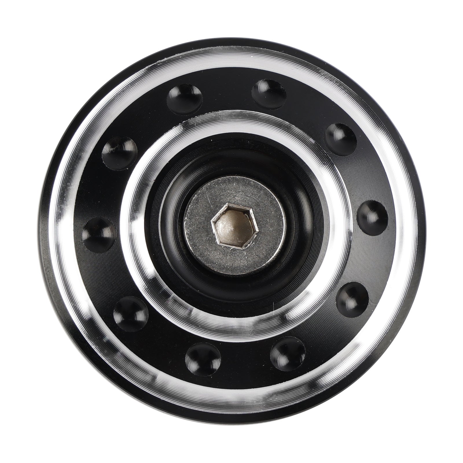 2016-2024 Bonneville T100 & T120 CNC aluminium gat frame plug dop zwart