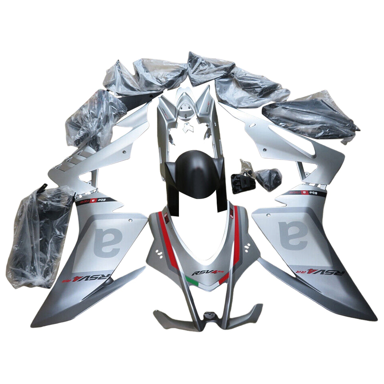 Amotopart Aprilia 2016-2020 RSV4 1000 Matte Grey Fairing Kit