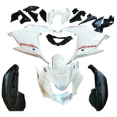 Amotopart Verkleidungssatz für Yamaha FZ6R, 2009–2015, Weiß/Schwarz