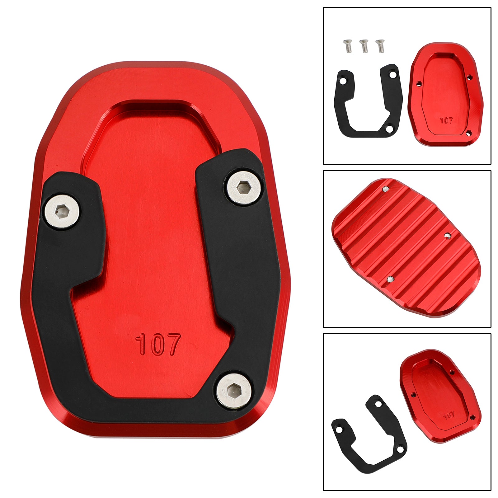 2022-2023 Ducati DESERT X Kickstand Enlarge Plate Pad