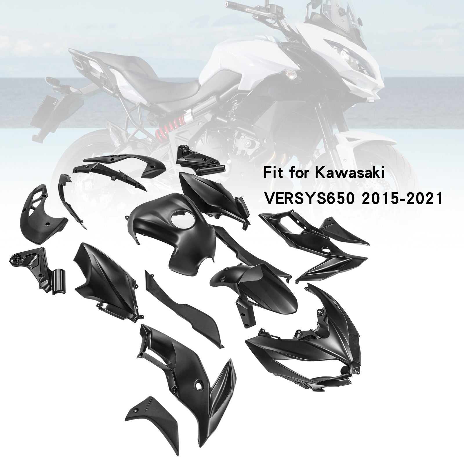 Amotopart Kawasaki VERSYS650 2015-2021 Fairing Kit