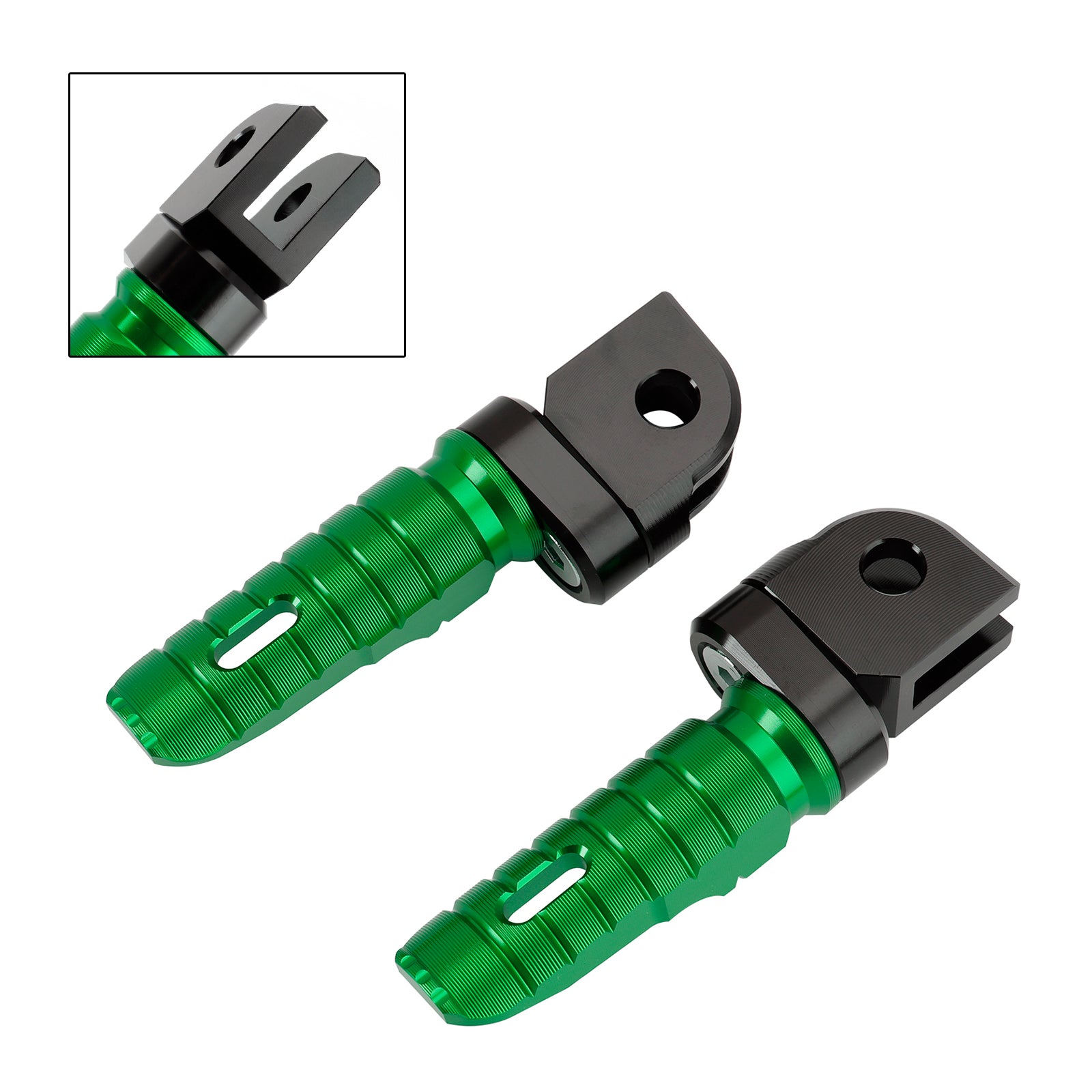 KAWASAKI ZX-4R ZX-4RR 24-25 NINJA 400 18-24 Front Footrests Foot Pegs