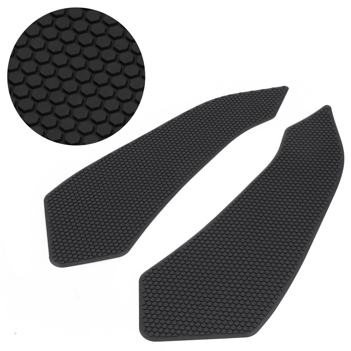 2X 16-18 Multistrada Enduro 1200 Gummi Side Tank Traction Grips Pads