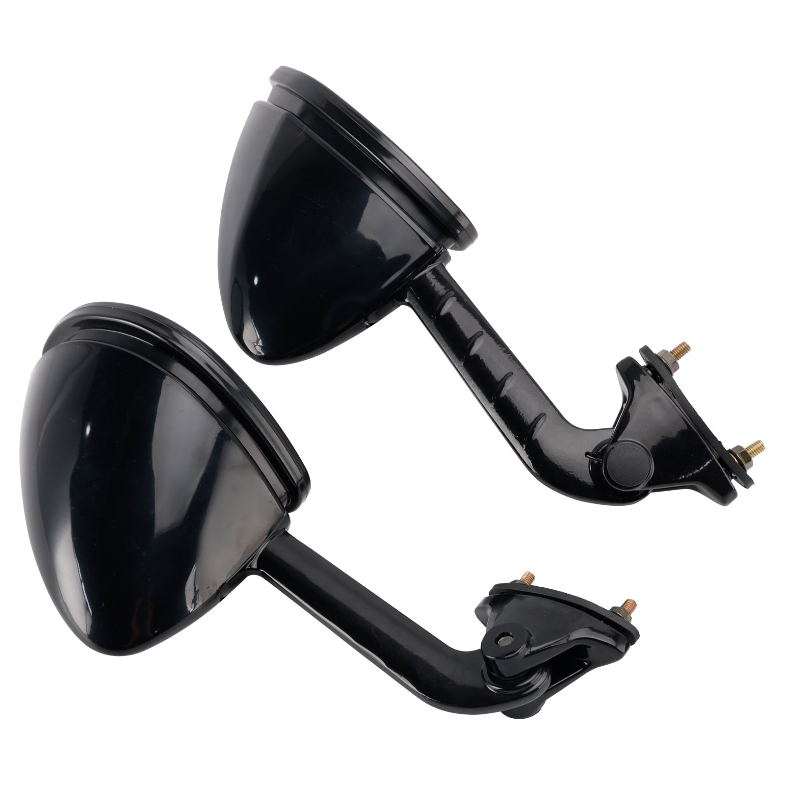 2006-2025 Kawasaki ZX14R ZZR1400 Black Pair Mirrors 56001-0233 56001-0234