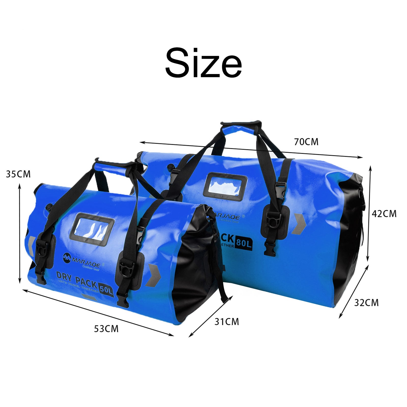 Scooter Motorcycle Side Tail Bag Saddlebag Color Matching Luggage 50L