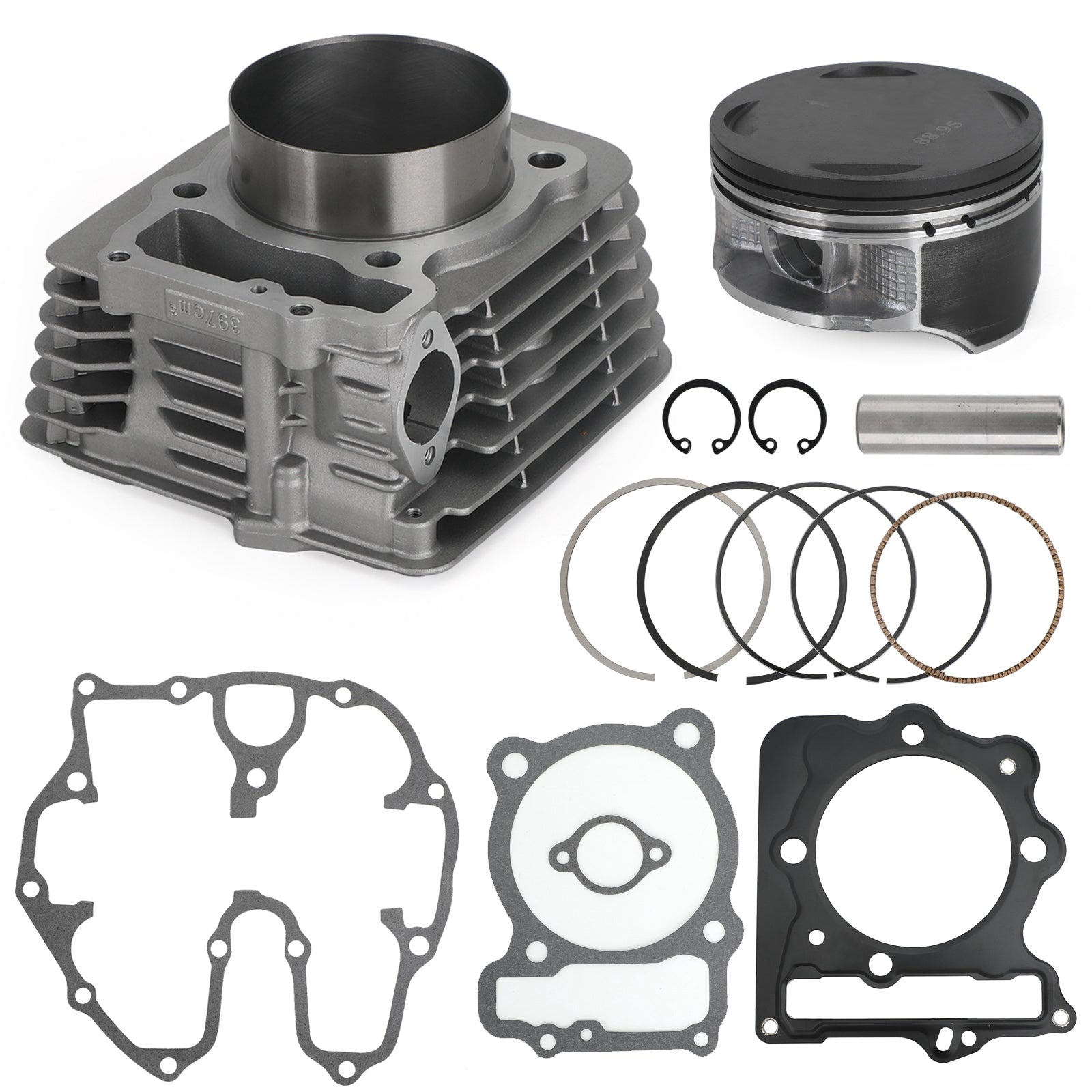 440cc 89mm 1999-2014 Honda TRX400EX TRX400X Big Bore Jug Cylinder Top