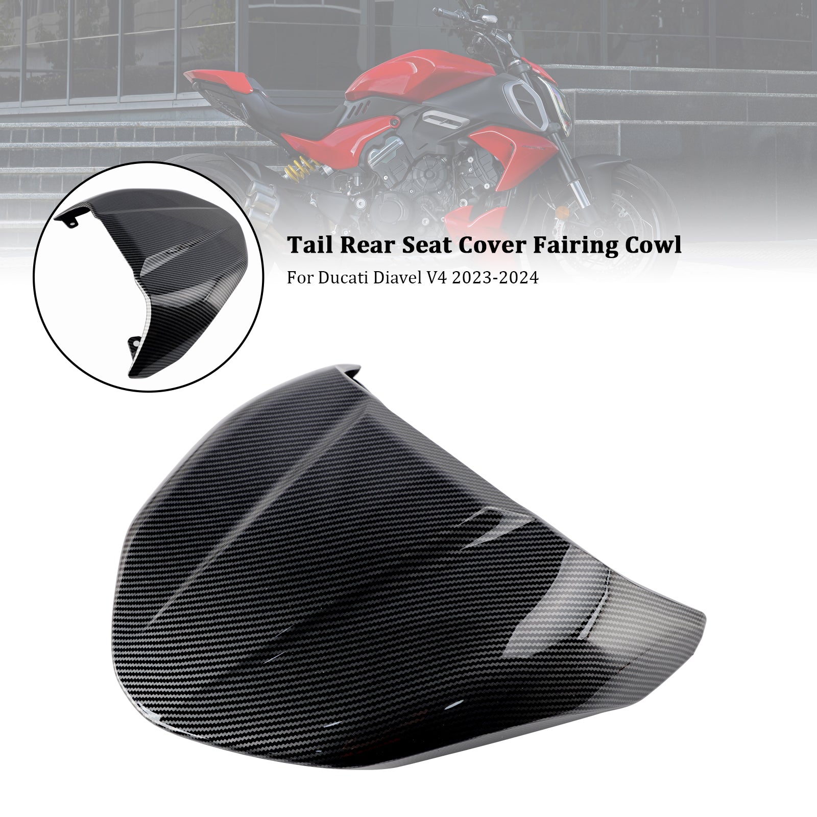 2023-2024 Ducati Diavel V4 Tail Rear Seat Cover Fairing Cowl