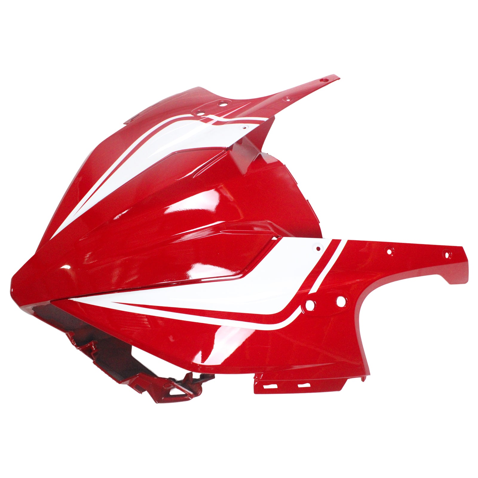 Kit carena Amotopart 2016-2018 CBR500R Honda rosso e bianco