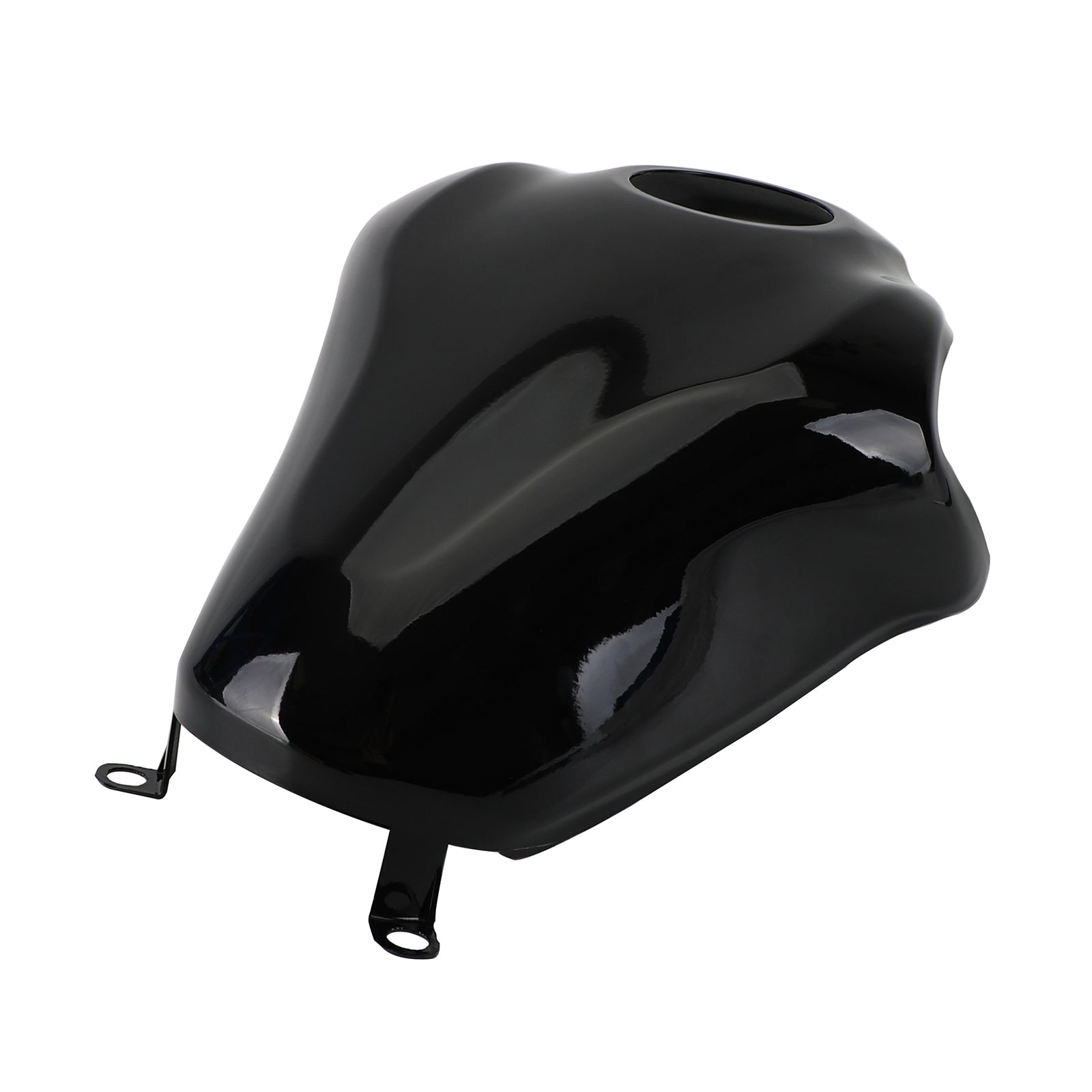 17-19 Kawasaki Z900 motorfiets brandstoftankafdekking beschermer glanzend zwart