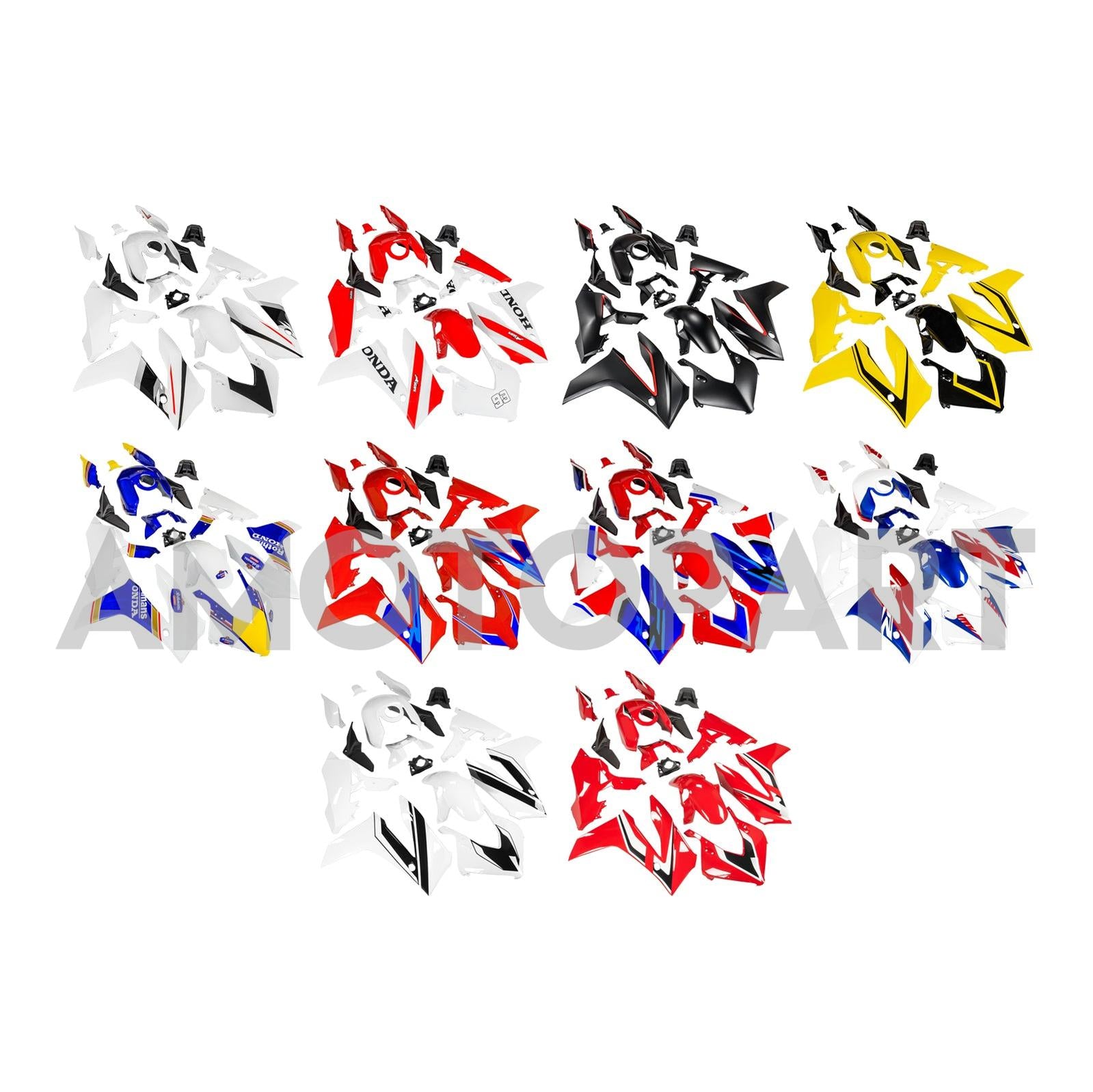 Amotopart 2024-2025 Honda CBR650R Fairing Kit