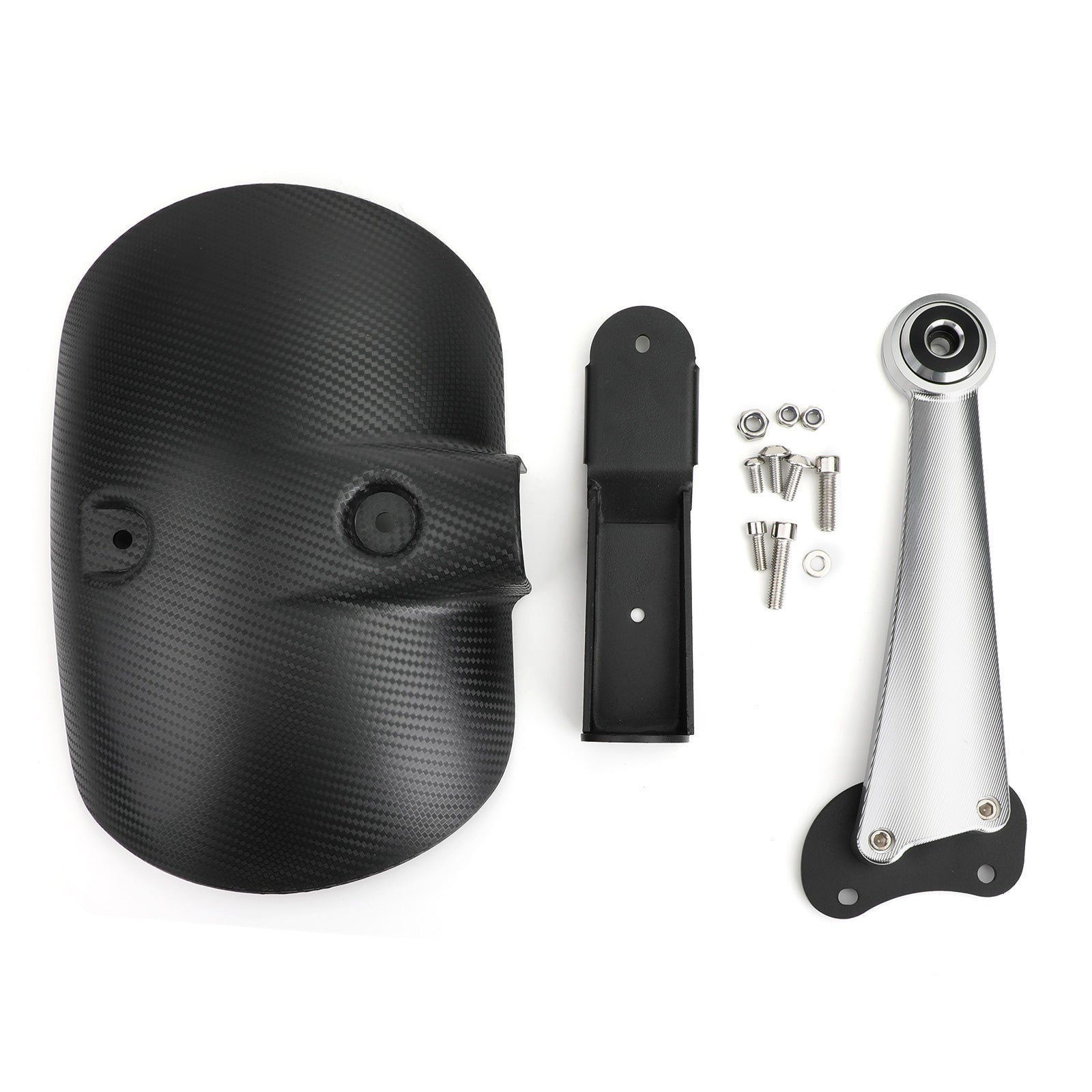 2014-2019 BMW R NINE T Silver 1x Motorcycle Rear Mudguard Tire Hugger Fender