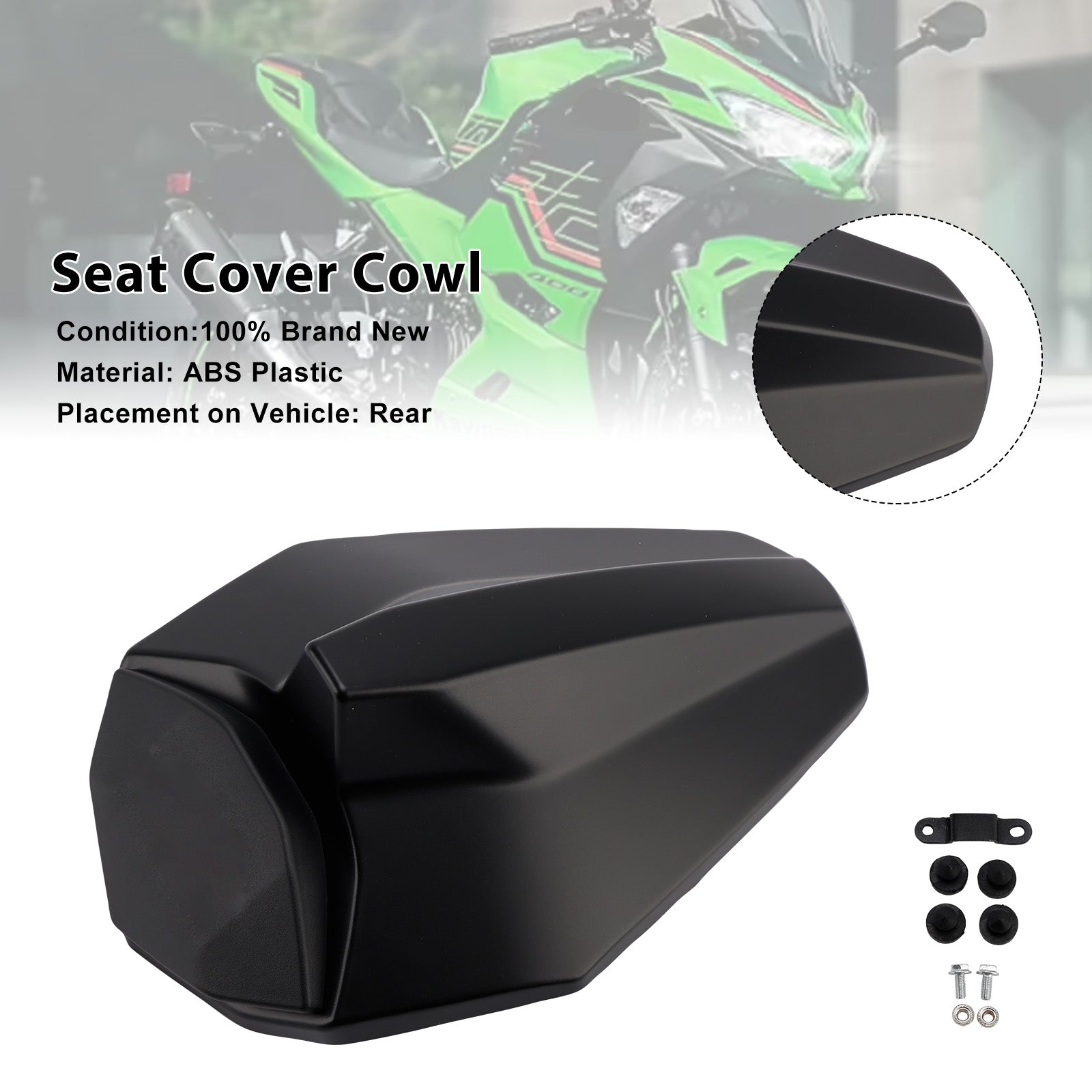 Kawasaki ZX25R ZX4R ZX4RR 20-25 Racing Tail Rear Seat Fairing Cowl